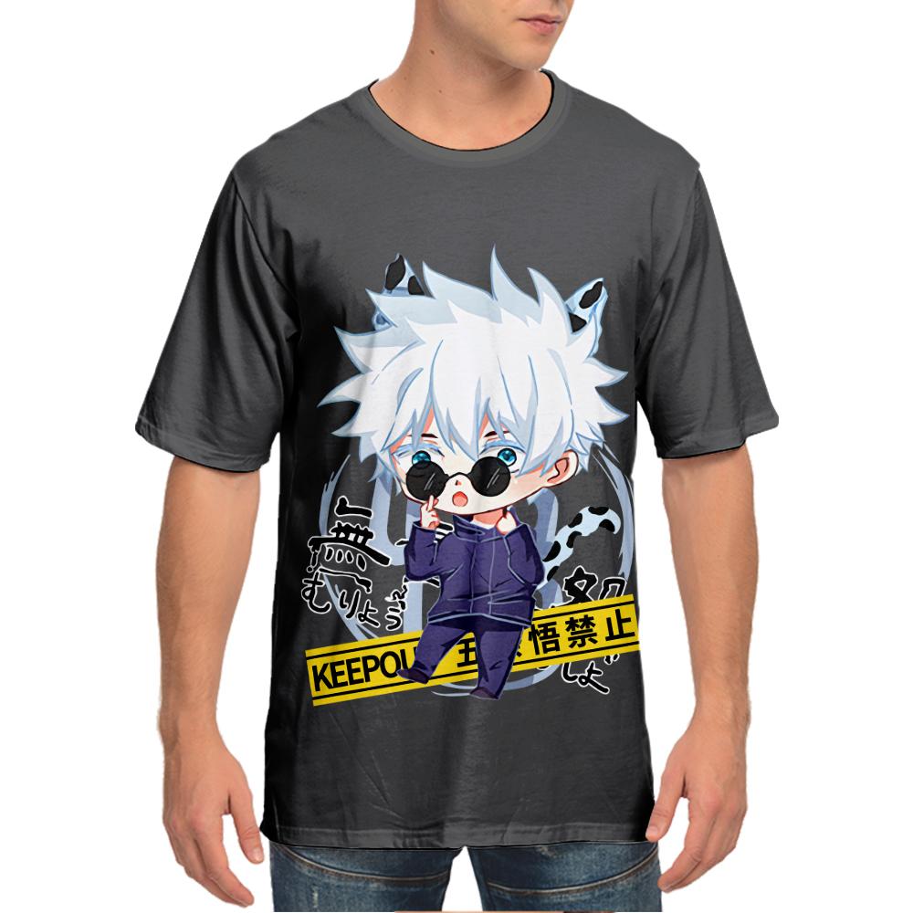 Funny Jujutsu Kaisen T Shirt Cool Women Men's Tshirt O Neck Casual Unisex Streetwear Anime Fashion Tee