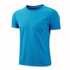 Men's Summer T-shirt Quick Dry Short-sleeved Round Neck Work Clothes Casual Running Tee Top
