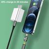 20W 8 Pin Lightning Male To Type-C Female Converter Charging Adapter Connector