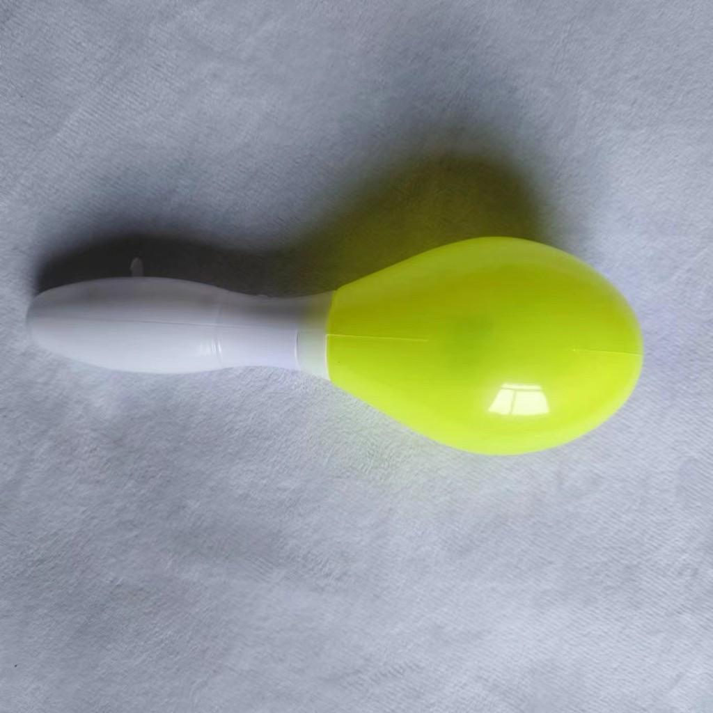 Light Maracas Led Up Neon Sensory Toy Plastic Flashing Concert Props Atmosphere
