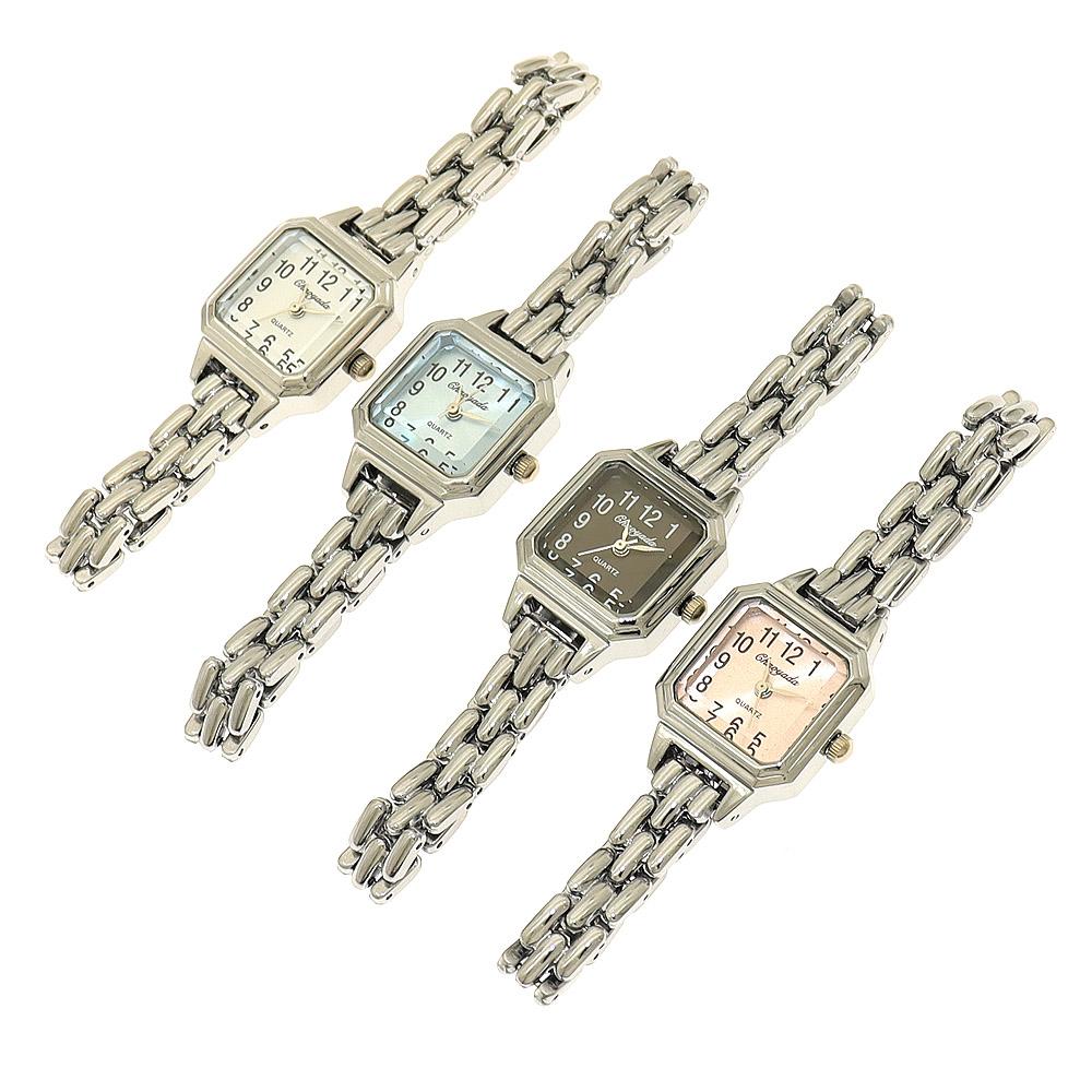 10pcs/Lot , Price Mixed Bulk Cute Gold Lady Women Watches Quartz Wristwatch Gifts Bracelet Watch Simple clock