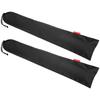 2Pcs Camping Accessory Bag Multifunctional Portable Tent Canopy Pole Storage Bag