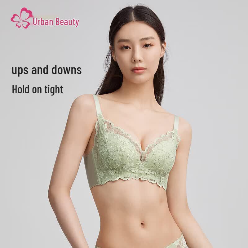 City Beauty Women s Lace Soft Underwire Push-Up Bra 80B