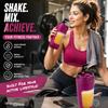 SARVATRAY Protein Shaker Bottle | Leakproof Gym Water Bottle (Berry Purple)