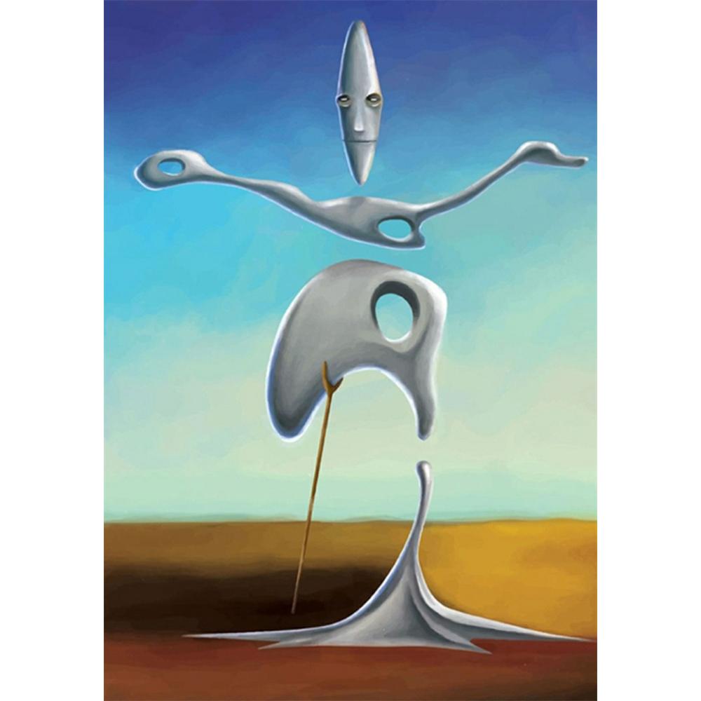 Surrealism Famous Artwork By Salvador Dali 5D DIY Art Diamond Painting Cross Stitch Pattern Pictures Mosaic Embroidery Home Deco