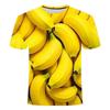 Kids Short Sleeve Tee 3D Watermelon Banana Durian Pineapple Graphic Summer Outdoor Daily Wear Top