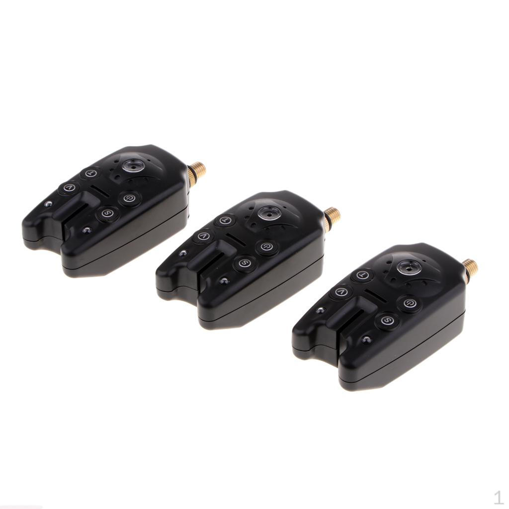 

Набор из 3 водонепроницаемых сигнализаторов поклевки для карпа