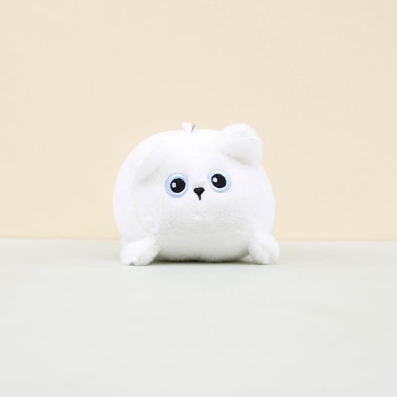 Adorable Plush Bunny Keychain Soft Pink Rabbit Toy Bag Charm 12cm Cute Gift