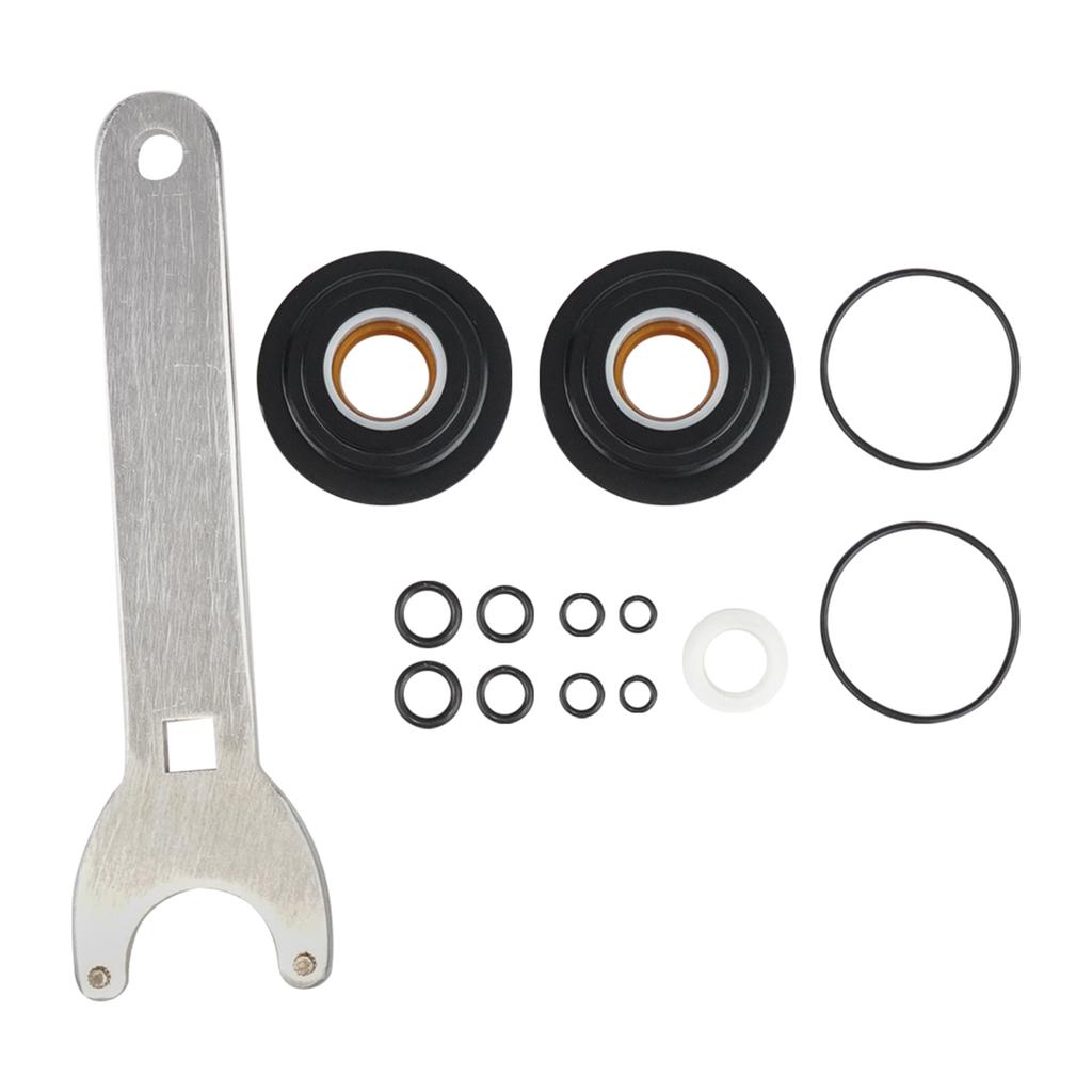 HS5157 Front Mount Hydraulic Steering Cylinder Kit with Pin Wrench Replacement for HC5340 HC5341 HC5342 HC5343