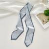 Luxary Korean Twill Decorative Ribbon Small Scarf for Women Hair Band Small Scarf Binding Bag Handle Ribbon Headband Lady Tie