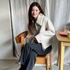 On On Faux Fur Collar Handmade Jumper New4xma07