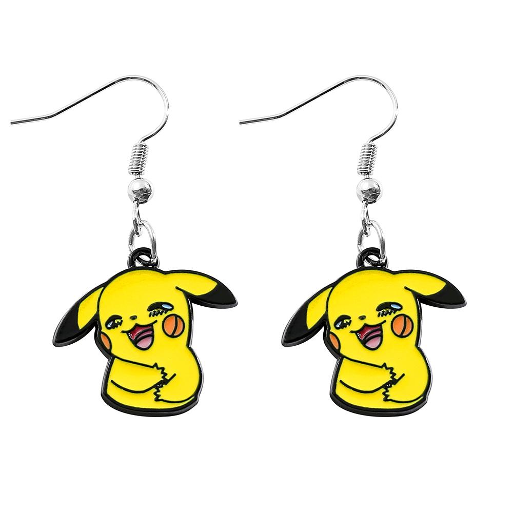 Animation Pokemon Metallic Material Plaything, Adorable Figure, Pikachu, Squirtle, Psyduck, Charmander, Party Decoration Costume Play Present