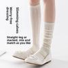 Short Stockings, Loose At The Top, Do Not Encircle The Legs, Mid-thigh Length Socks, Spring/summer Lightweight Style, Long Tube Style, Pile-up Socks