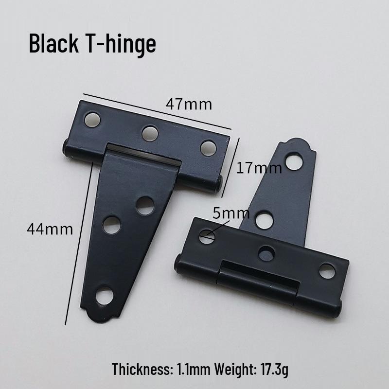 Flat Crown Hinges in Gold, Silver, Antique Bronze - Available in 1.5, 2, 3, & 4-inch Sizes