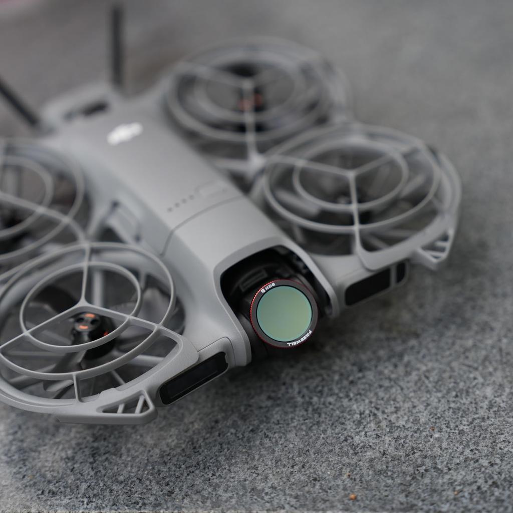 Freewell Magnetic ND Filter for DJI Neo 2 Includes and ND32 for Precise Exposure 3-Pack – ND8, ND16, Control.