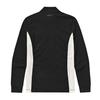 SUPERIOR Women'S Transitional Woven Quilted Contrast T-Shirt Black (Pcb140639)