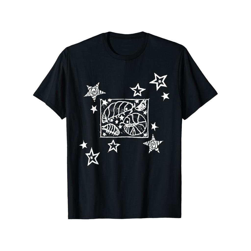 Isopod Star Art Graphic Tee Unisex Casual Cotton Short Sleeve TShirt Daily Wear