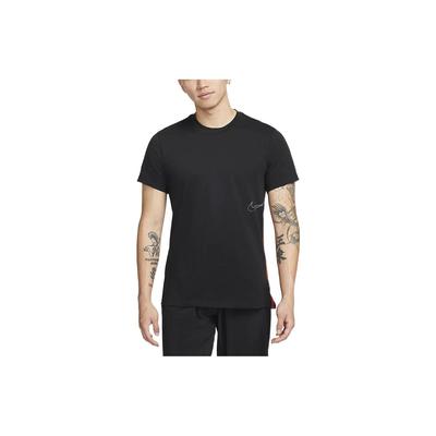 Dri-FIT Logo Training Sports Short-Sleeve Tee Men Tops Black DM6669-010