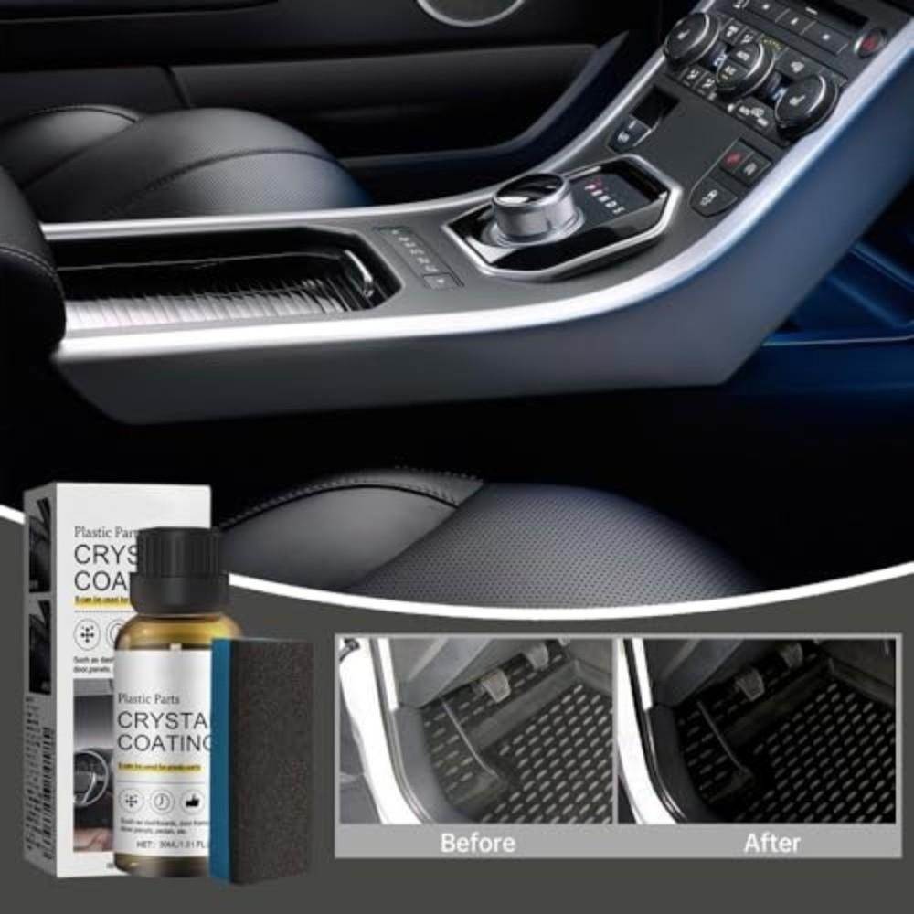 Waterproof Crystal Coating Durable Trim Restorer New Plastic Restorer  for Car Maintenance