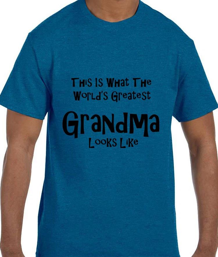 Funny Humor World s Greatest Grandma T shirt T shirt 4XL