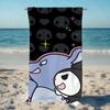 CUTE K-kuromi-i Towel Beach Quick Dry Soft Pool Towels Gift for Travel Gym Shower Camping sports