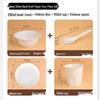 Daoying Food Grade Rice Husk Disposable Tableware Set