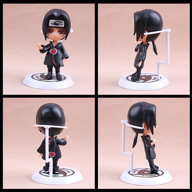 Naruto 19th Gen 6-Piece Figure Set: 18th Gen Styles Featuring Sasuke, Naruto & Gaara Models
