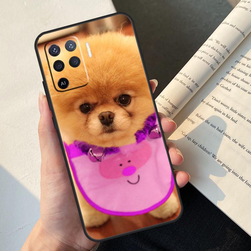 

Pomeranian Dogs Dog Colorful Case For Oppo A5 Pro A15 A16 A17 A57 A77 A94 A74 A54 A76 A96 A40 A60 A80 A18 A38 A58 A78 A98 OPPO A16