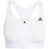 Powerreact Aeroready Training Removable Padding Slim Fit Stylish Moisture-Wicking Medium Support Zip Sports Bra Women Sports Bra JJ2675