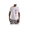 Jordan Brand Letter Print Pattern Ribbed Crew Neck Comfortable Short Sleeve T-Shirt Men T-Shirts White FN6027-100