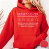 Morsom Brystkreft Awareness Én Stjerne Vurdering Overlever Genser Brystkreft Støtte Unisex Hettegensere Mote Langermet Hettegenser