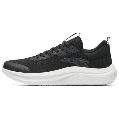 Zapatillas de Running Cómodas Versátiles Transpirables Ligeras de Caña Baja para Hombre Zapatillas Deportivas Negro Blanco 112437761R-5