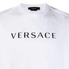 Versace T-Shirts Men's White Crew Neck Moderate Straight Fit A88560-A235263-A1001