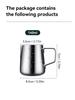 Milk Frothing Jug Espresso Coffee Cup With Scale Thickened Stainless Steel Milk Pitcher For Latte Art Coffee Accessorie