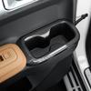 2PCS Car Interior Accessories 2-row Cup Holder Rear Drainage Cup Frame Trim ABS Material For Hyundai Santa Fe MX5 2024 2025 LHD