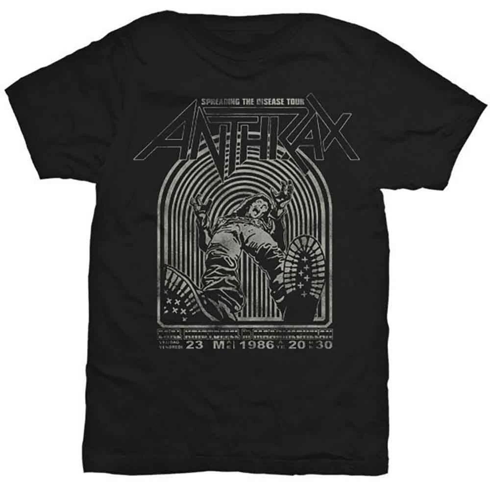 Anthrax  Spreading The Disease  Black T shirt - NEW S