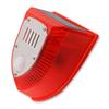 Sound and Light Alarm Solar Or DC Charging Induction Audible Visual Alarm Deterrent Device for Home