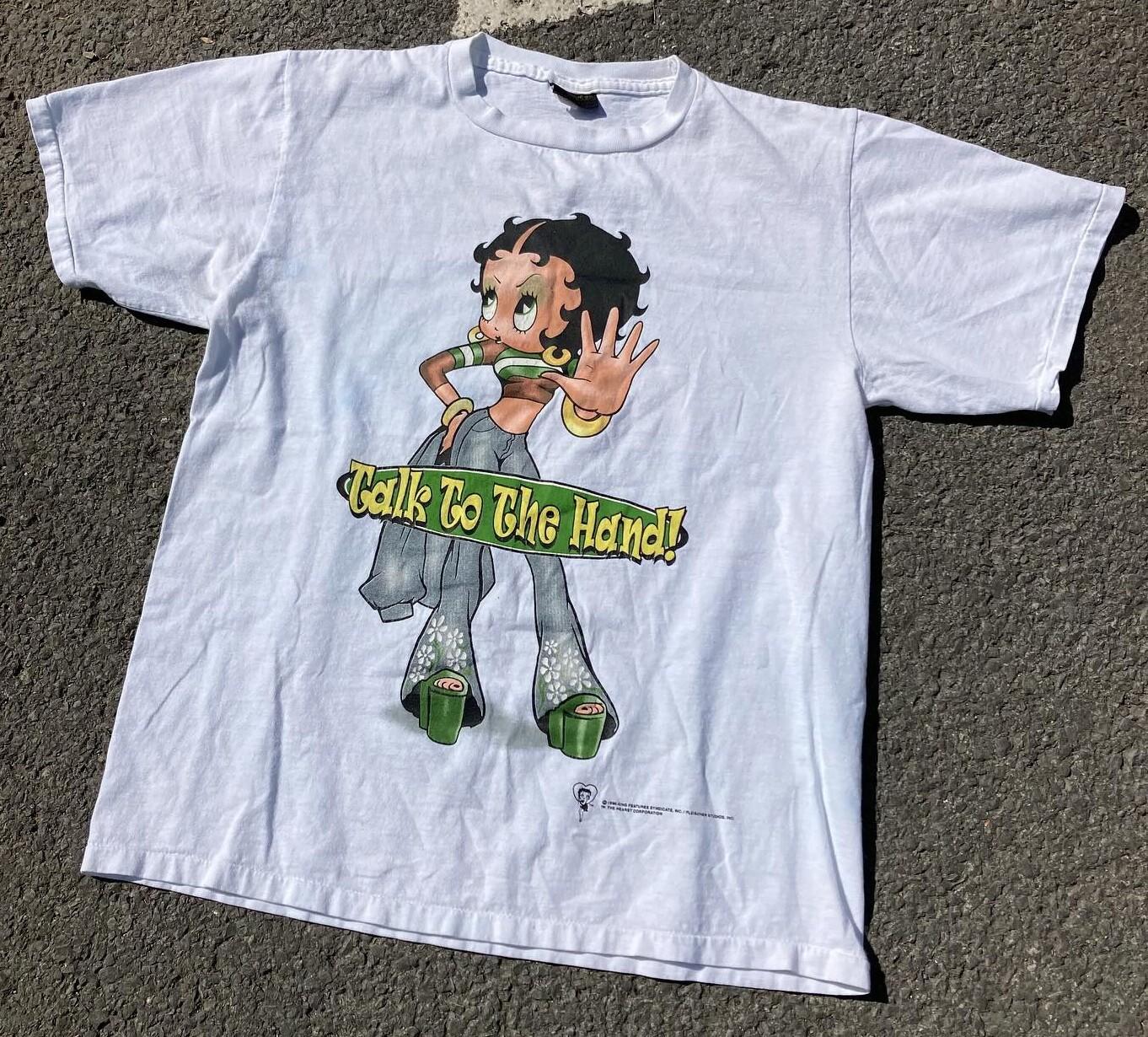 

1998 Футболка Betty Boop Talk To The Hand Размеры S-5XL XXXL