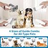 Dog Grooming Kit Vacuum 99% Hair with Cleaning Tool in 1 with Dust Cup 4 Combs Hair Vacuum for Dogs Cats Low Noise Home Clean