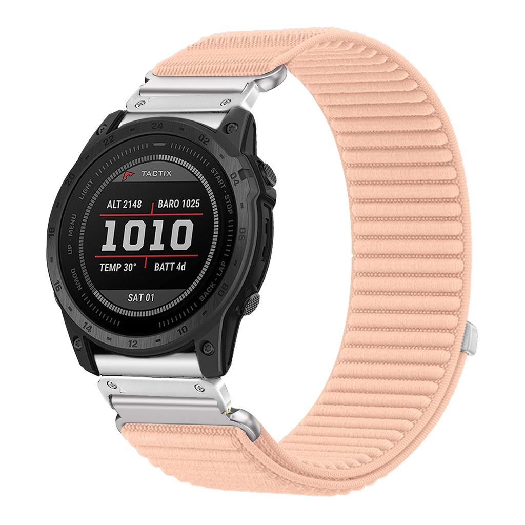 22mm 26mm Nylon Quick Release Loop Strap for Garmin Fenix 8 7X 7XPro Fenix 6X 6 5X 5Plus Tactix7 Forerunner965 955 Enduro 3 Band