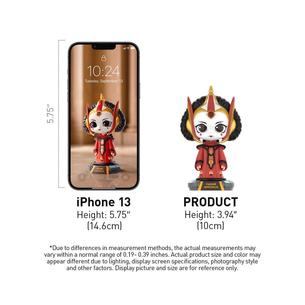 POP MART Star Wars Bobblehead Series Box of Pop Mart Gachapon Blind Box Plastic Premium PVC Soft Original Birthday Gifts [Assorted 12] Figures,