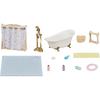 Sylvanian Families EPOCH Bath and Shower Set Toy for Dollhouse Ages 3 and Up ST Mark Certified