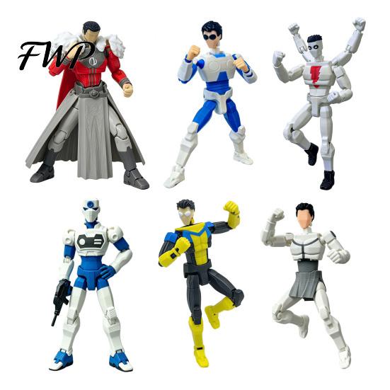 Cartoon Character Figurine Action Figure 3D Printed Posable Articulated Toy Model Collectible Fidget Decoration Anime Fans Gifts