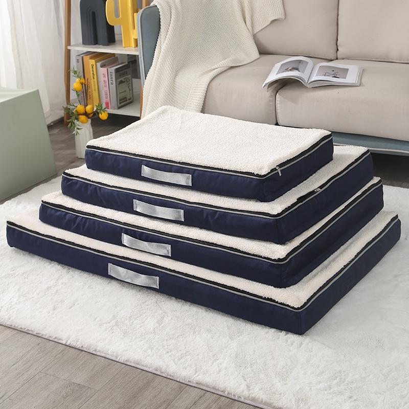 Waterproof Memory Foam Pet Bed: Removable & Washable Pad for Dogs & Cats - Ideal for Large Breeds In Autumn/Winter