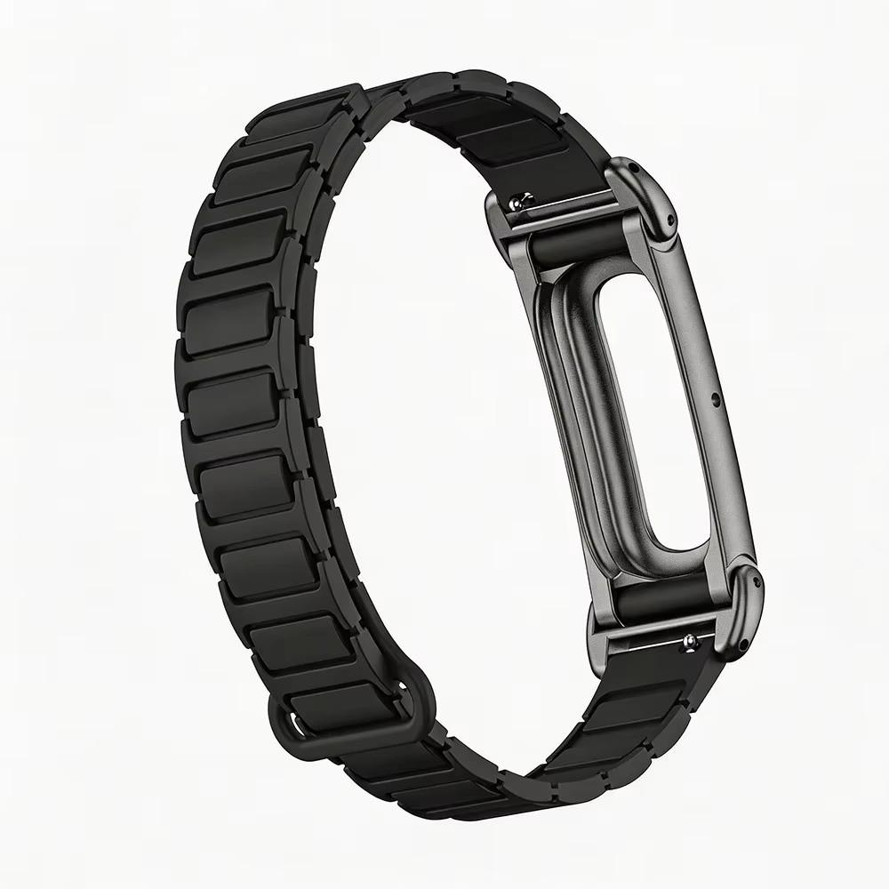 With Metal Case Silicone Watch Band Wristband Bracelet for Google Fitbit Air Smart Band Accessories