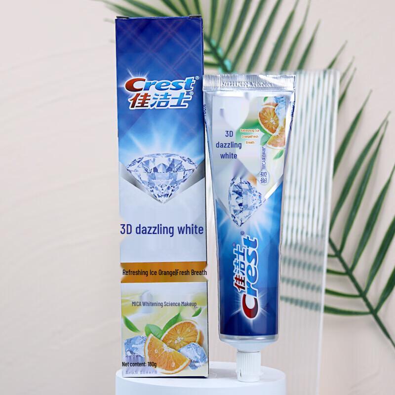 

Crest 3D White Anti-Cavity Fluoride Toothpaste