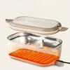 Multifunction Electric Lunch Box Corded Heating No Water Needed Multi Layer Insulation for Office Car Essential