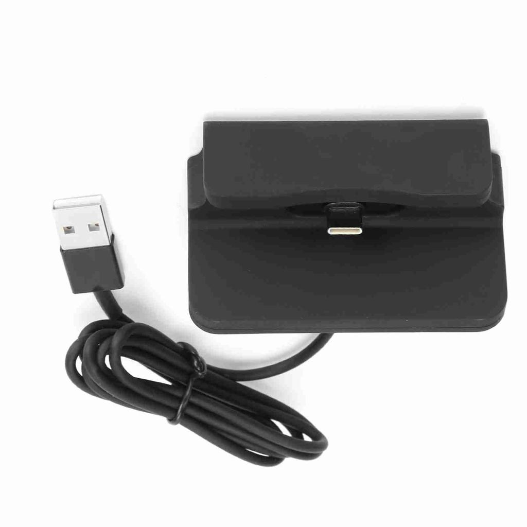 Type C Mobile Phone Charging Base Stand Charger for Samsung Huawei P9 P20pro Mate10(Black )