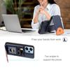 Universal Magnetic Card Holder Case for Compatible with Redmi Note 11-Note 13 Pro, POCO X5/M6 Pro/X6 5G, Redmi 12C/11A