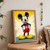 Disney Mickey Mouse Paint By Number Kit Number Drawing Canvas DIY Picture Home Decor Disney Art Poster Gift Modern Wall Decoration